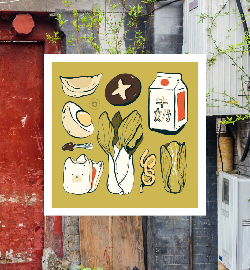 Grocery Haul Art Print